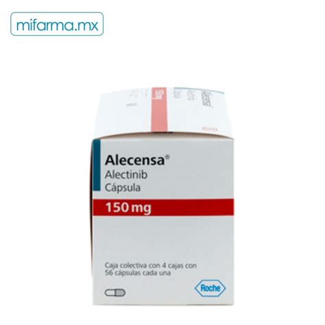 Imagen de ALECENSA 150 MG C/4 CAJAS DE 56 CAPS ROCHE