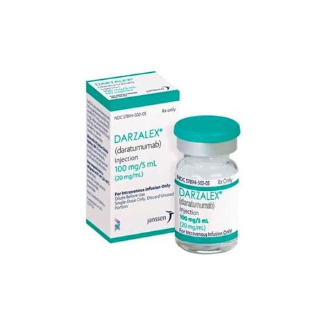 Imagen de DARZALEX 100 MG SOL INY FCO AMP