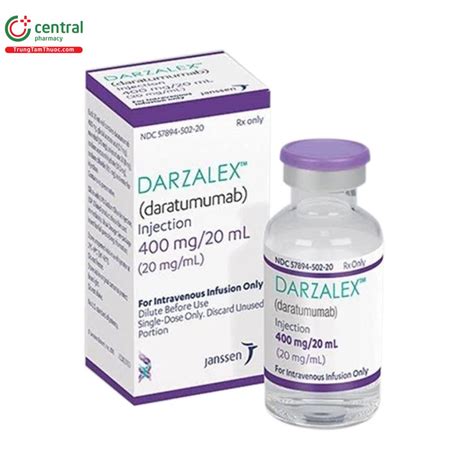 Imagen de DARZALEX 400 MG SOL INY FCO AMP