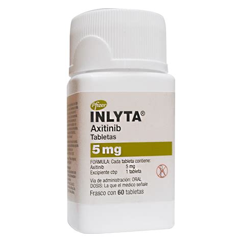 Imagen de INLYTA 5 MG. C/60 TABS PFIZER