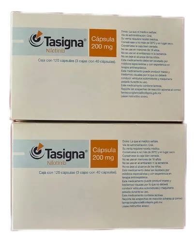 Imagen de TASIGNA 200 MG C/120 CAPS
