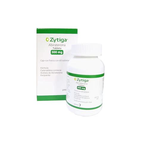 Imagen de ZYTIGA 500 MG. C/FCO 60 TABS
